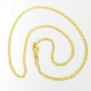 NWT 18K Gold Filled Anchor Links Chain Necklace
